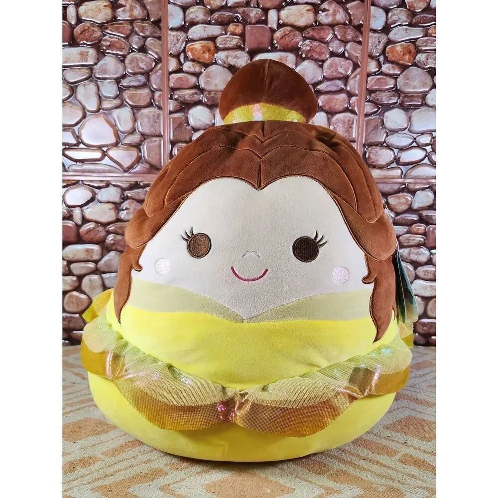 Squishmallows Official Kellytoy Plush 15" Belle Disney Soft Plush New #A97